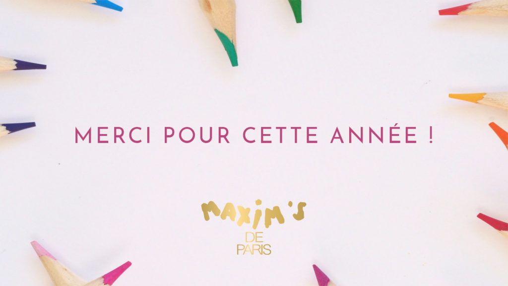 Merci maîtresse - Maxim's de Paris